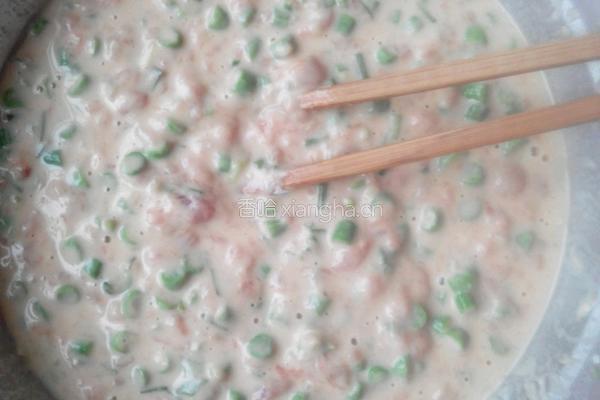 缸豆肉末饼的做法图解6