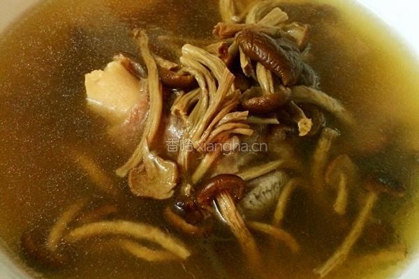 茶树菇筒骨汤的做法图解6