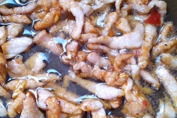 豆干肉丝的做法图解4