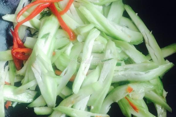 蒜蓉丝瓜的做法图解5