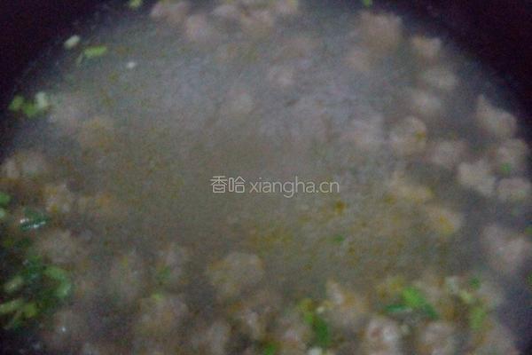 冬瓜丸子粉丝汤的做法图解2