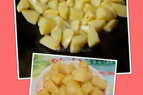 土豆焖鸭的做法图解3