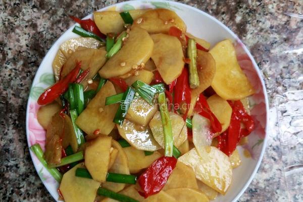 家常土豆片的做法图解8