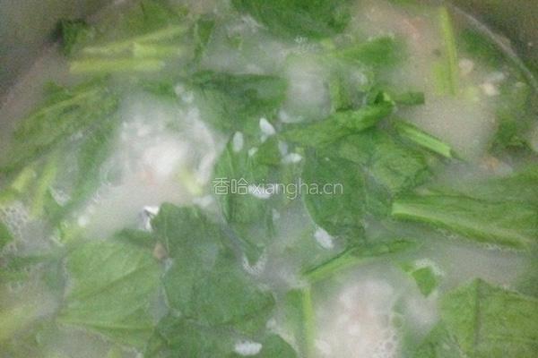 鱼头菜粥的做法图解9