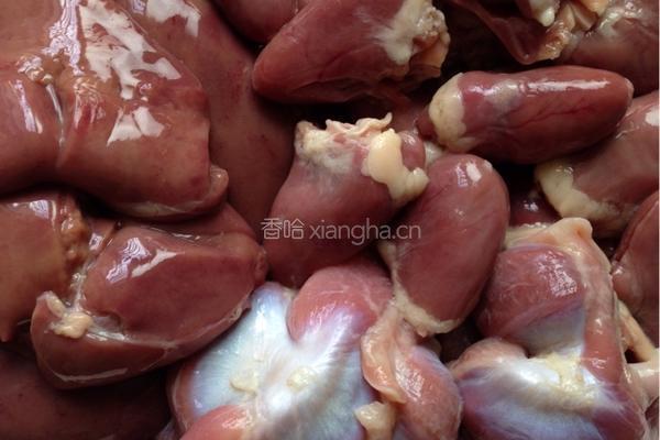糟卤鸡杂的做法图解3