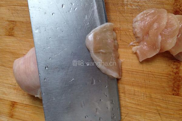 蚝油鸡片的做法图解3