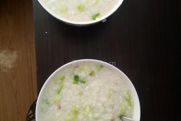 青瓜瘦肉粥的做法图解3