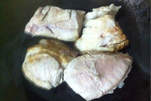 梅菜扣肉的做法图解3