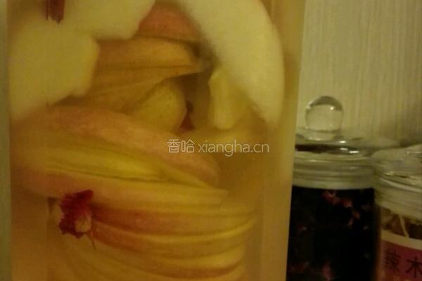 自制玫瑰苹果醋
