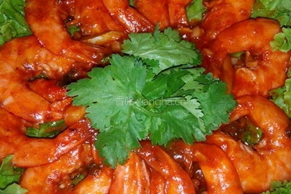 茄汁大虾的做法图解7