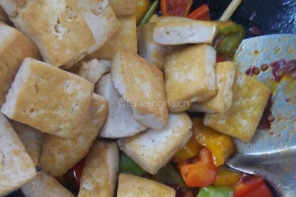 五彩豆腐的做法图解7