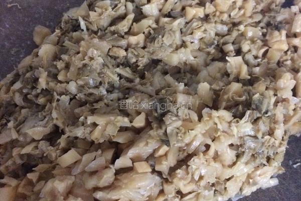 梅菜蒸肉饼的做法图解3
