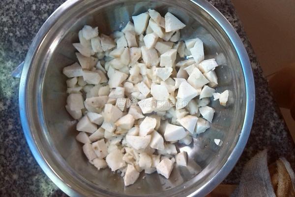 电饭锅荷叶糯米鸡的做法图解5