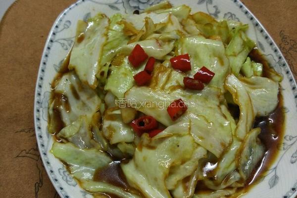 手撕包菜的做法图解1