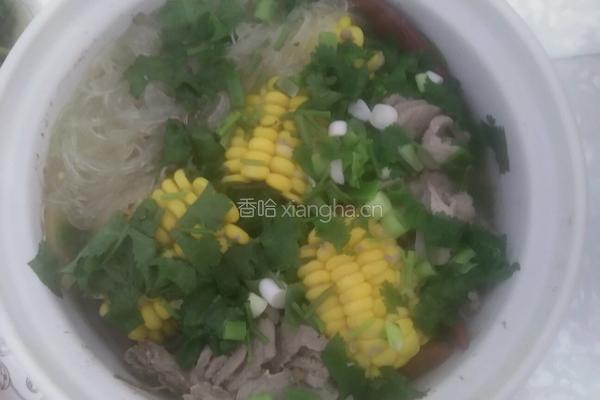 清炖羊肉玉米汤的做法图解4