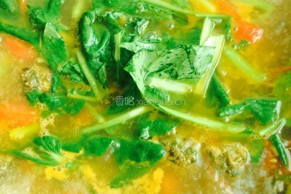 羊肉丸子汤的做法图解6