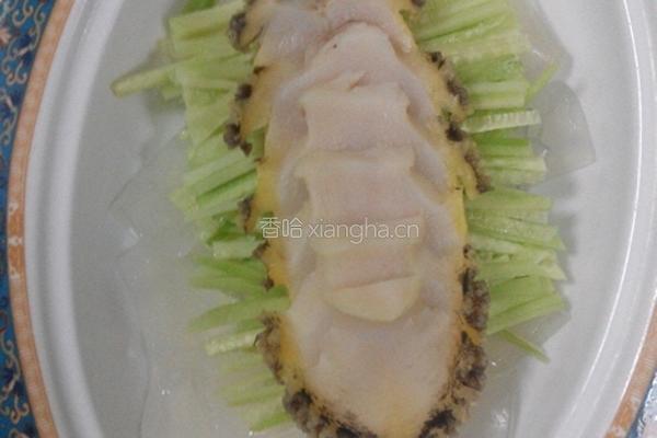 麻汁凉皮鲍鱼
