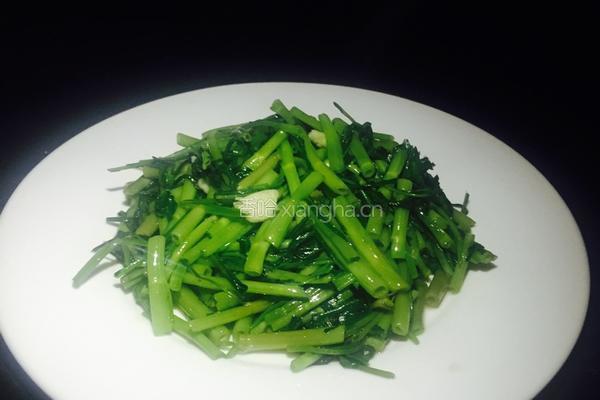 蒜泥空心菜的做法图解4