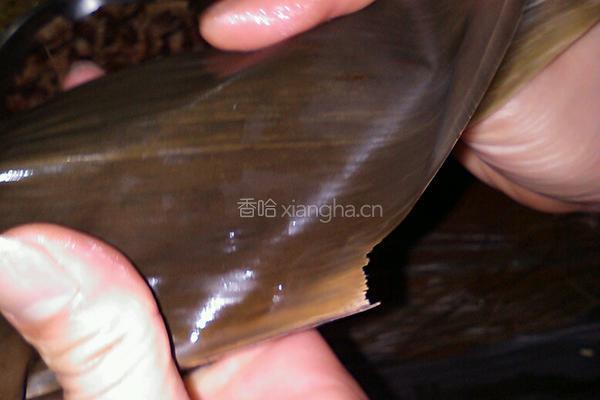 自制粽子的做法图解4