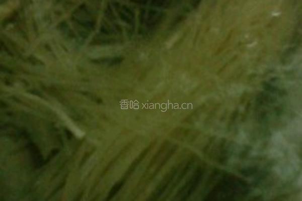 小白菜粉条的做法图解3