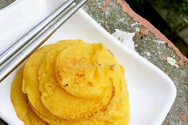 奶香玉米饼的做法图解8