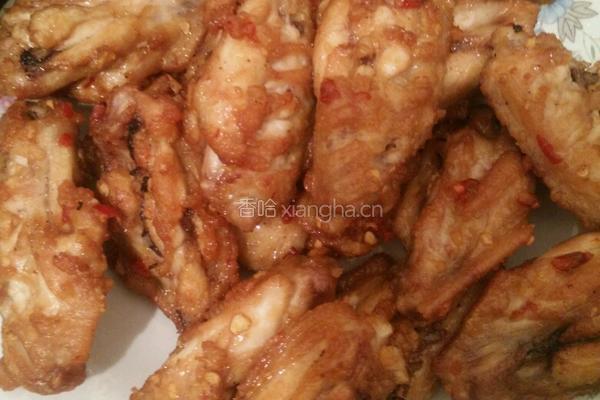 蒜香鸡翅中的做法图解3