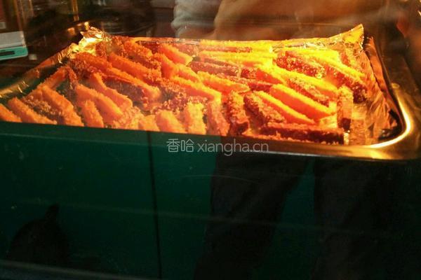 椰香薯条(烤箱版)的做法图解7