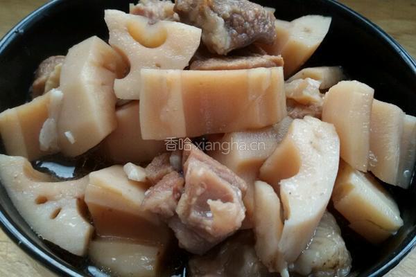 莲藕炖排骨的做法图解7