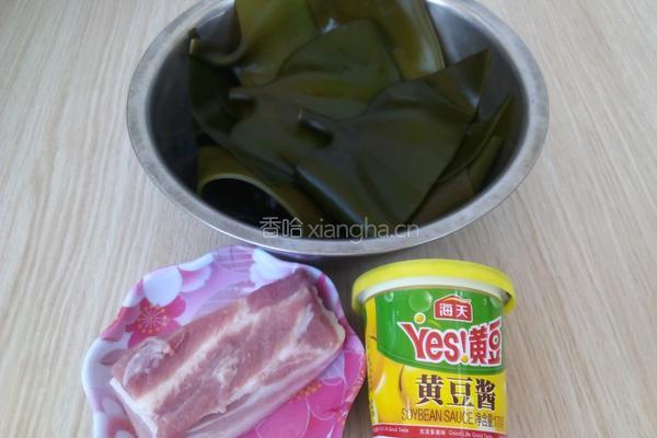 酱烧海带的做法图解1