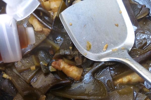 酱烧海带的做法图解12