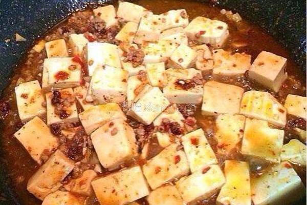 麻婆豆腐的做法图解7