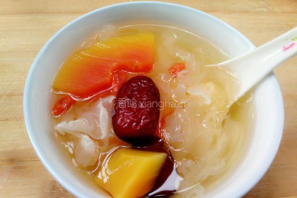 木瓜银耳汤――JIARU 的做法图解6