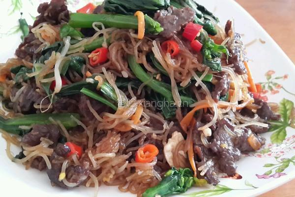 牛肉炒米粉