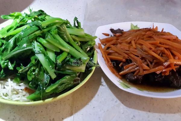 牛肉炒米粉的做法图解3