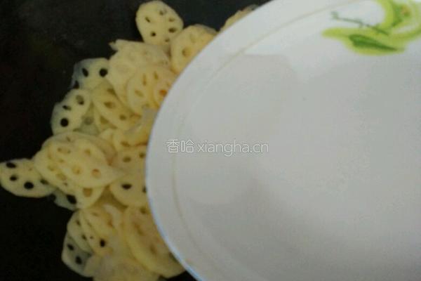 清炒藕片的做法图解4