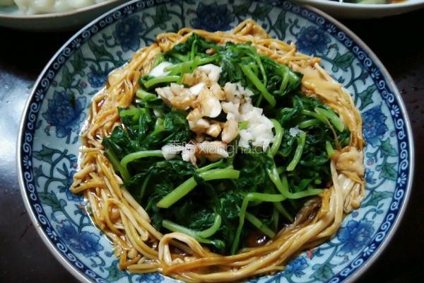 凉拌马兰头的做法图解5
