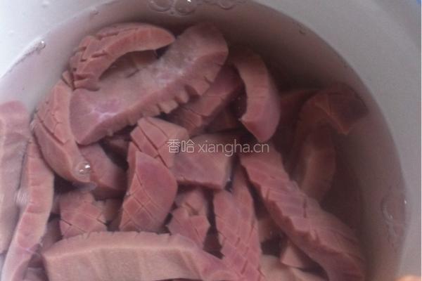 洋葱炒猪腰的做法图解4