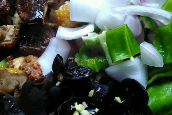 干锅香菇鸡的做法图解6
