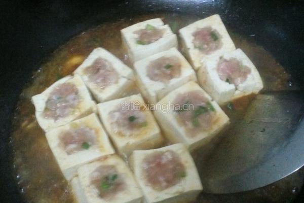 红烧酿豆腐的做法图解6