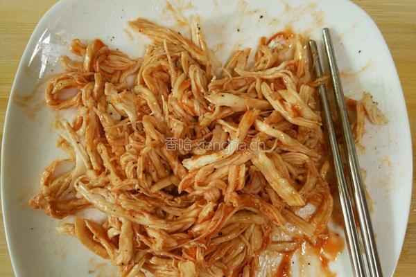美味鸡胸肉干丝(烤箱版)的做法图解4