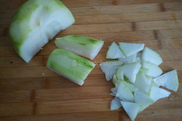 为减肥加油 低油脂冬瓜菜的做法图解2