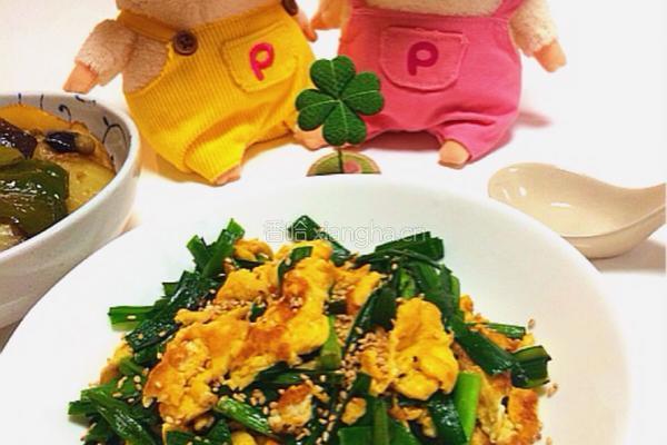 韭菜鸡蛋的做法图解7