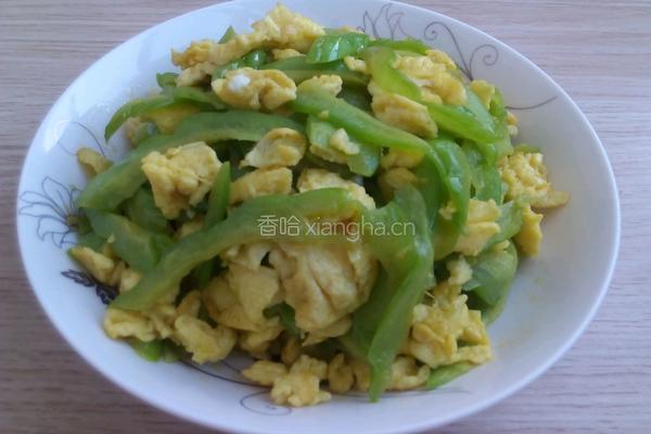 苦瓜炒鸡蛋的做法图解9