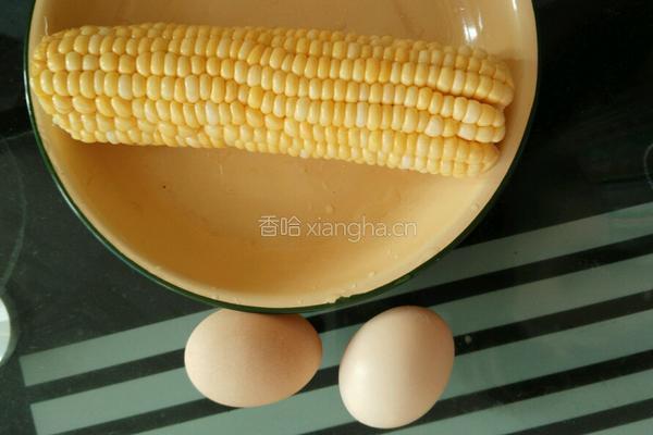 玉米鸡蛋羹的做法图解1