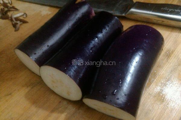 菊花茄子的做法图解2