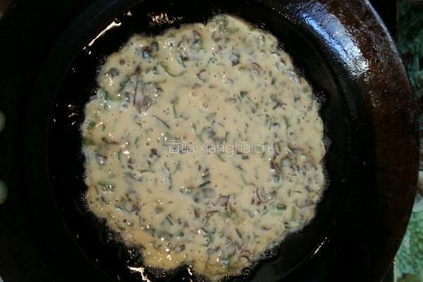 香椿鸡蛋饼的做法图解7