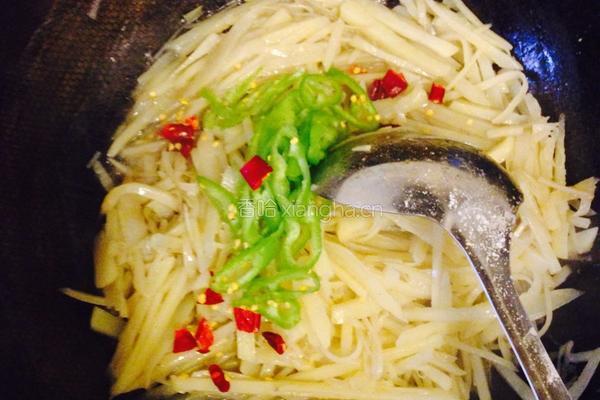 尖椒土豆丝的做法图解7