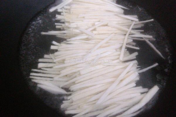 金汤茭白的做法图解8