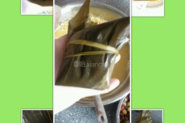 大黄米粽子的做法图解3