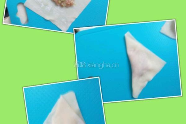 猪肉薄皮大馄饨的做法图解3